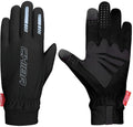 CHIBA Thermofleece - Radhandschuhe schwarz XL, atmungsaktiv mit Touchfinger
