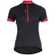 Odlo Women´s T-shirt 1/2 zip ESSENTIAL black paradise pink Größe XS