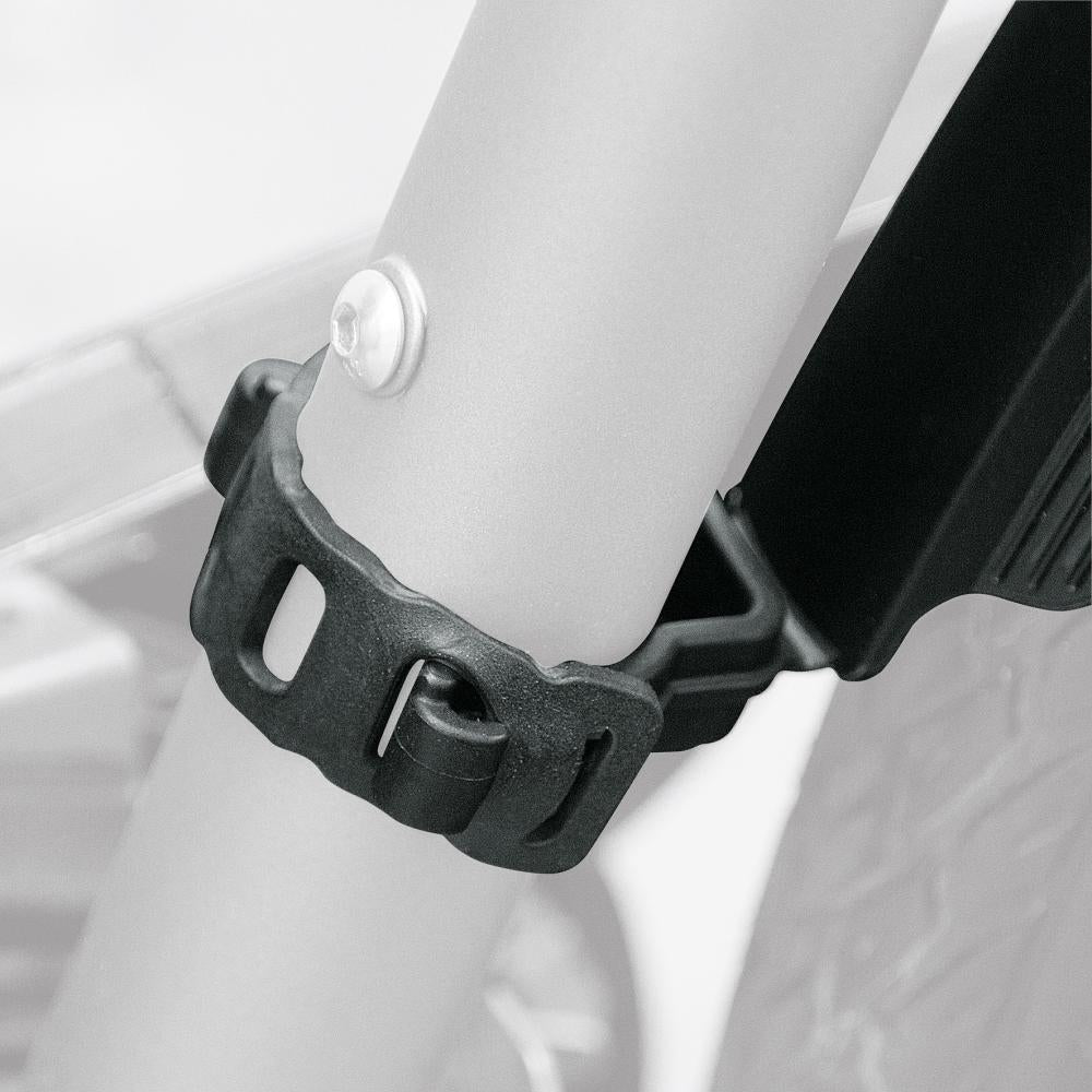 SKS Spanngurt Velo schwarz  Robuster Fahrradgepäckgurt für sicheren Halt, elastisch und widerstandsfähig, ideal für Bikepacking, Touren und Alltag, einfache Handhabung
