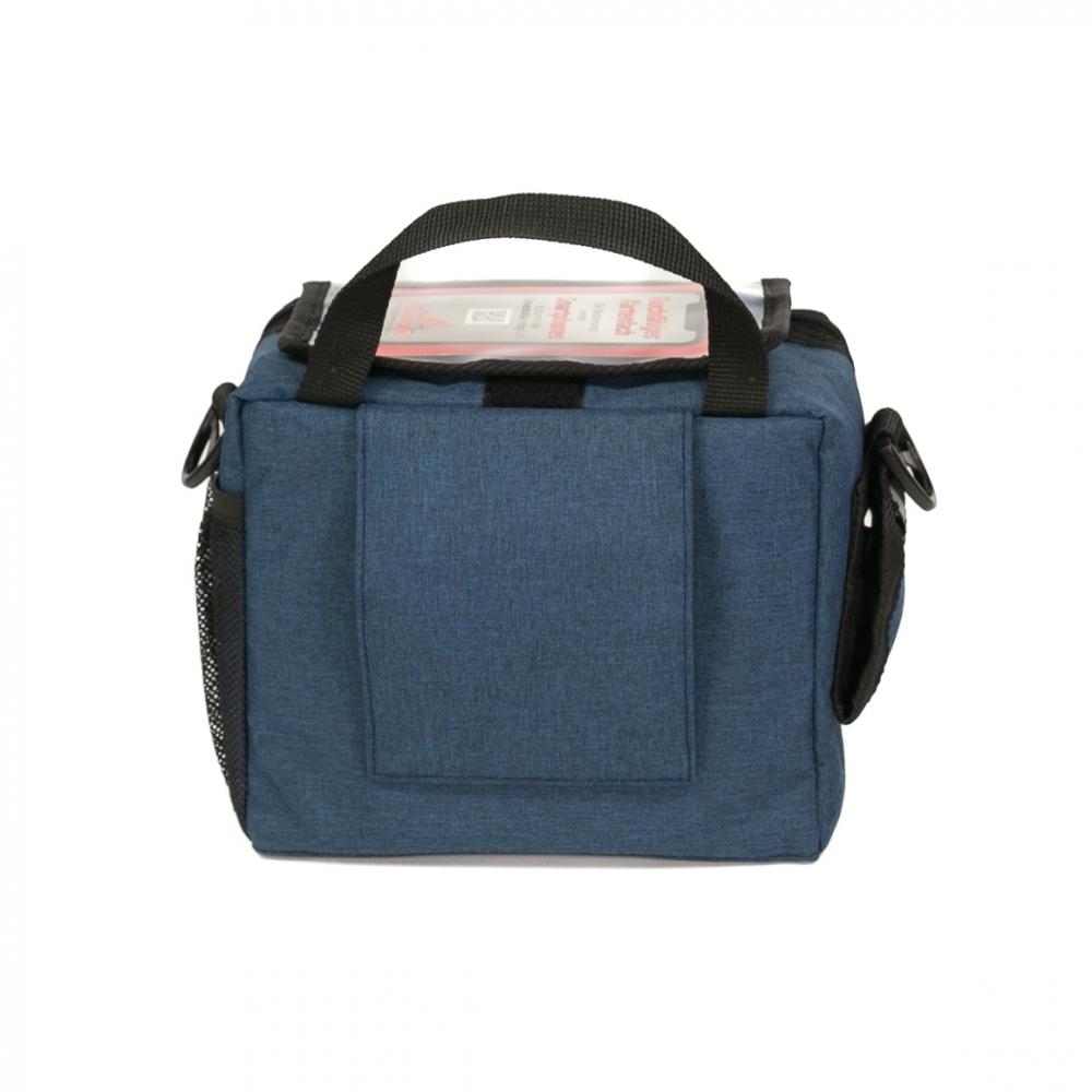 Haberland Lenkertasche 6l Bottle blau - praktische Lenkertasche mit KLICKfix und Flaschenfach