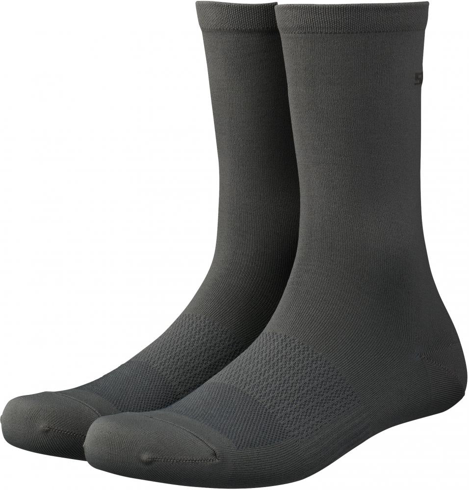 SHIMANO PERFORMANCE SOCKS CEDAR BROWN Größe L/XL BROWN - atmungsaktive Radsocken