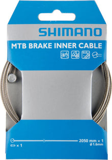 SHIMANO Bremszug MTB Edelstahl Bremszug - Edelstahl-Innenzug für Mountainbikes