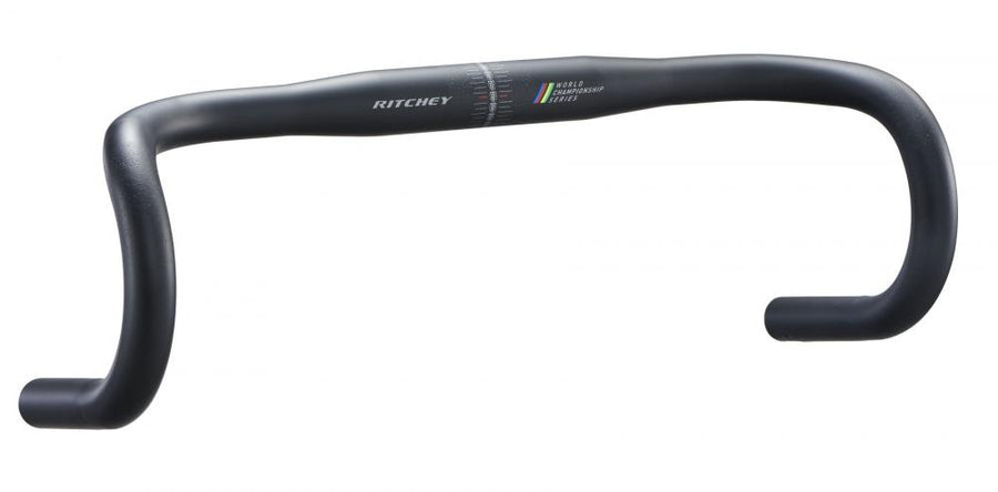 Ritchey WCS Neo Classic Drop Lenker 31,8 mm, 44 cm Breite, 128 mm Drop, 73 mm Reach, 0° Backsweep, Aluminium, für Rennräder