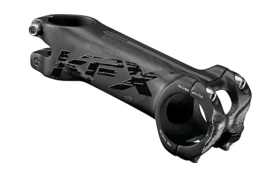FSA KFX Vorbau -12° 31,8 x 60 mm Schwarz - Ultraleichter Aluminium-Carbon-Hybrid