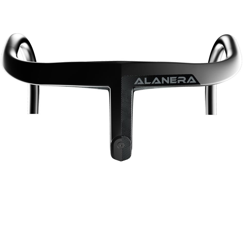 Deda Alanera DCR Carbon Lenker-Vorbau-Einheit 44 cm, 130 mm - Integrierte Kabelführung