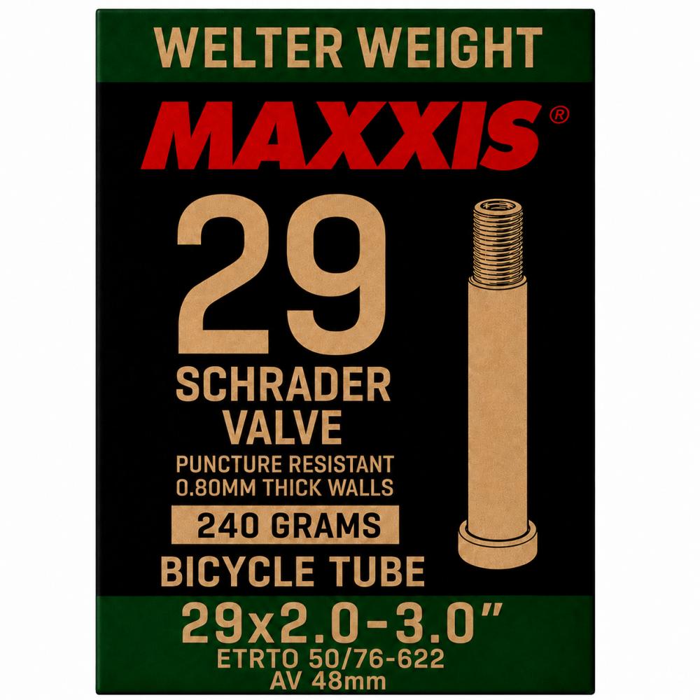 Maxxis WelterWeight Schlauch 29 x 2,00-3,00 Zoll - 50/76-622, AV 48 mm