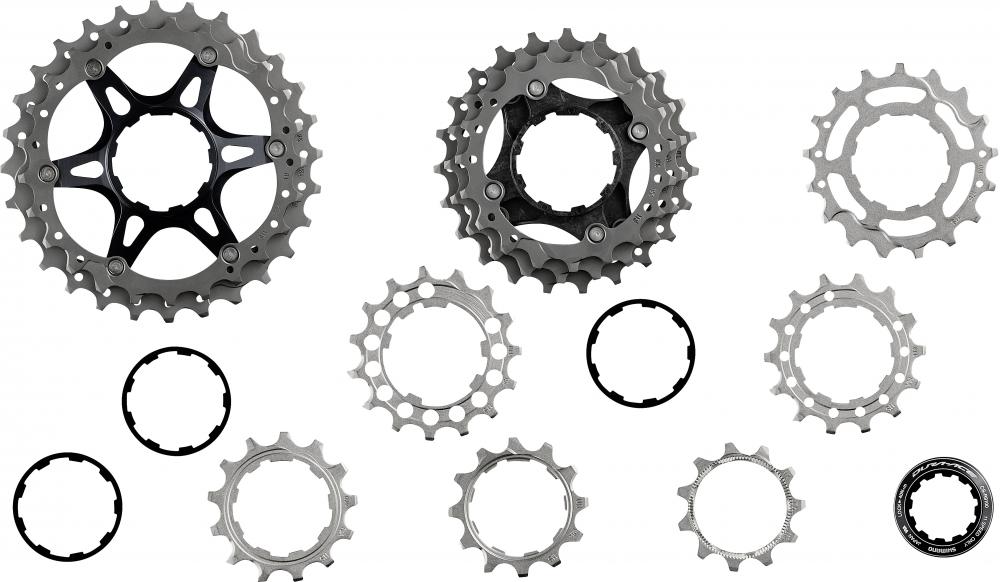 SHIMANO Kassette DURA-ACE CS-R9100 11-fach 11-28Z Kassette - 11-fach Abstufung 11 28 Za0Zähne