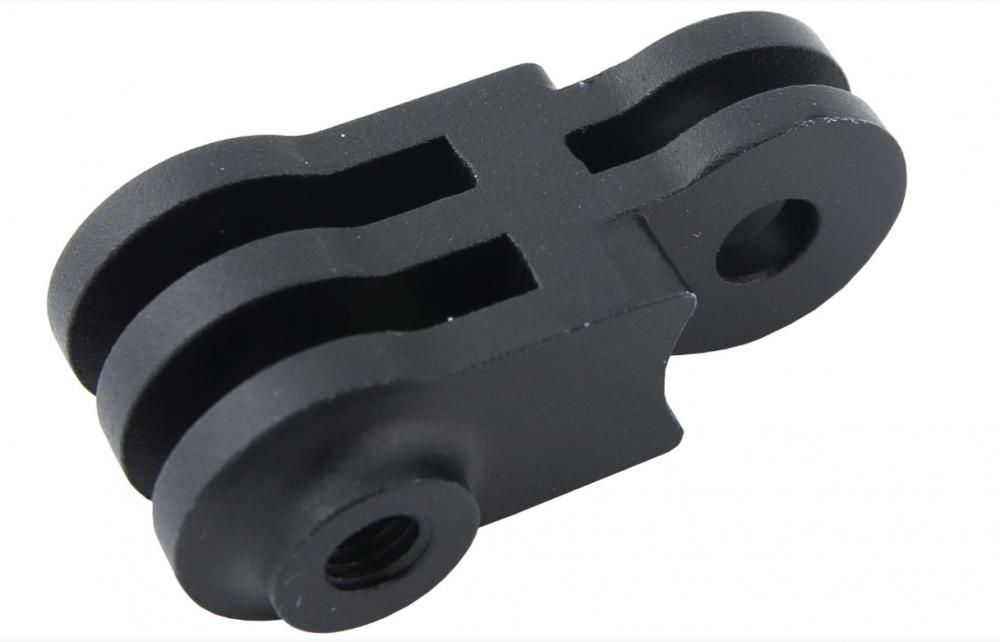 by.schulz SDS Adapter CAM 10 g Schwarz - Leichte Kamerahalterung für Fahrrad