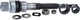 SHIMANO Pedalachse komplett PD-GR400 links - Ersatzachse für Flatpedal, ca. 89 g