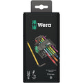 Wera 967/9 TX BO Winkelschlüsselsatz, 9-teilig, mehrfarbig, mit Kugelkopf und ergonomischer Hülse.