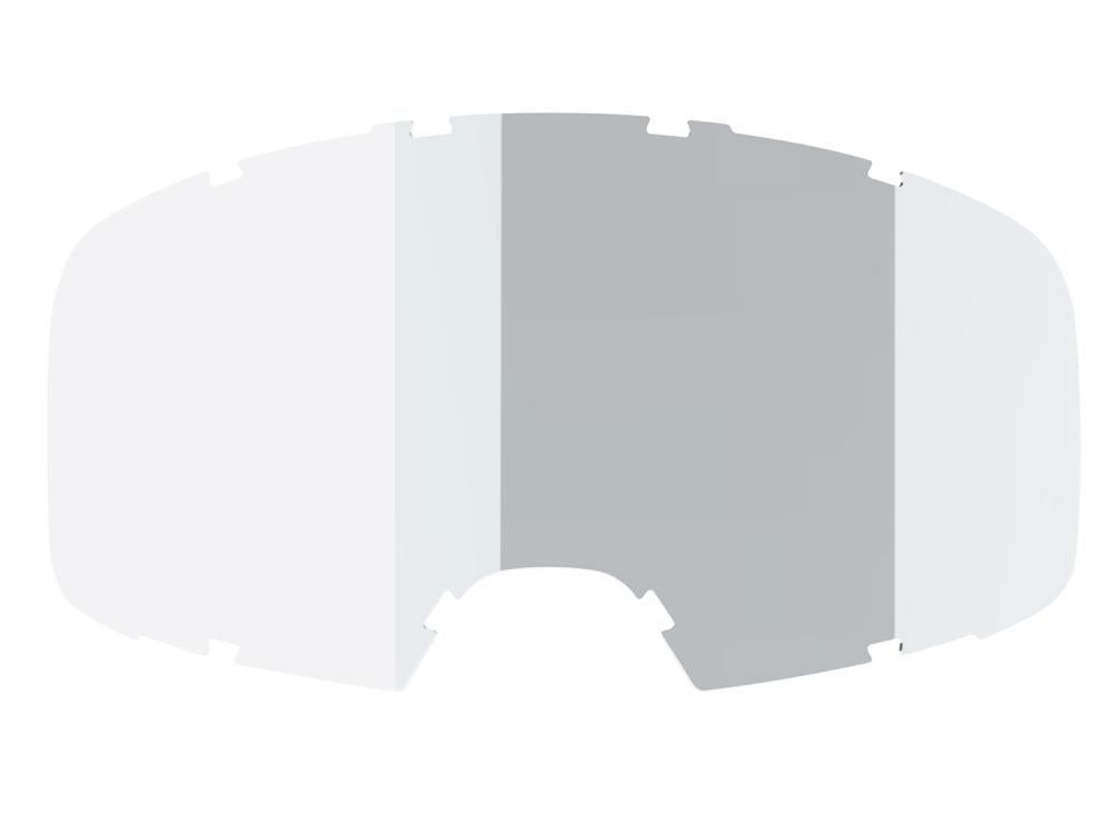 IXS Sports Division iXS Injected Mirror Single Repl. LP Mirror Clear - verspiegelte Anti-Fog-Ersatzscheibe