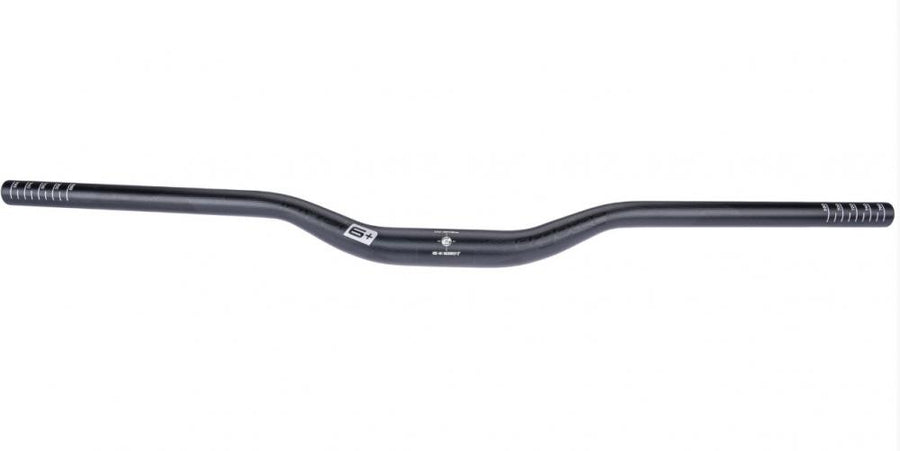 Humpert/Ergotec Ergotec Lenker Riser Bar 30 6+ schwarz sand 31.8mm 800mm 30mm Rise 12° Back-Sweep AL7050 T76 Safety Level 6+ - 31.8 mm