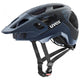 uvex react MTB-Fahrradhelm - Größe 59-61 cm, Mystic Matt, Multi-Inmould, 2-step IAS 3.0, monomatic, Gelände
