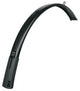 SKS Schutzblech Bluemels Style 28 Schutzblech vorne - 46 mm ohne Streben schwarz matt Sandwichkonstruktion aus Aluminium/Kunststoff flexibler Spoiler V-Adapter mit ESC-Sicherheitssystem geeignet für Reifenbreite 28-40 mm