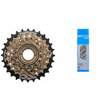 Shimano Set Schraubzahnkranz MFTZ500 6-fach 14-16-18-21-24-28 Zähne + Kette CN-HG71 6/7/8-fach 116 Glieder