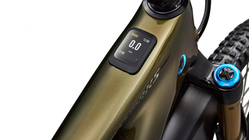LEVO SW Carbon G4 NB E-Bike - Laurel Green Metallic/Burnt Gold Metallic/Chrome S2 - Unbekannt