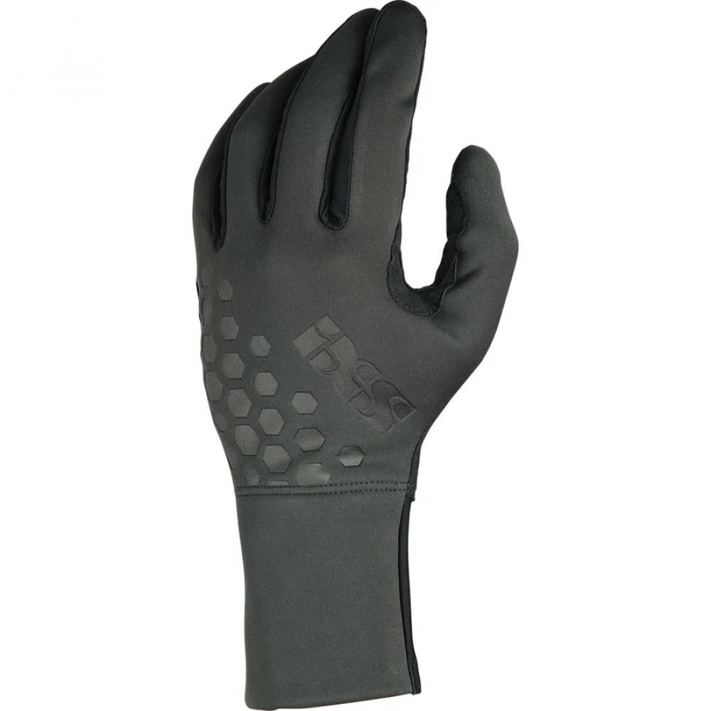 IXS Sports Division iXS Flow Windbreaker Gloves M black - winddichte MTB-Handschuhe mit Grip