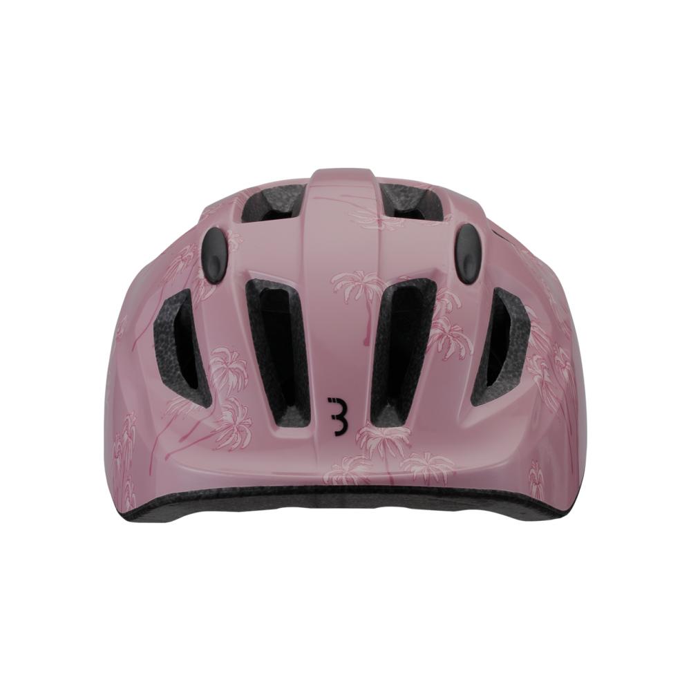 BBB Cycling BBB helm Hero M (52-56cm) M pink palmtrees - sicherer Kinder-Fahrradhelm mit Top-Belüftung