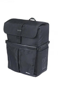 Basil Move Einzelpacktasche MIK Hooks 15 Liter - wasserabweisende Gepäckträgertasche mit Laptopfach, Helmfach & Reflektor