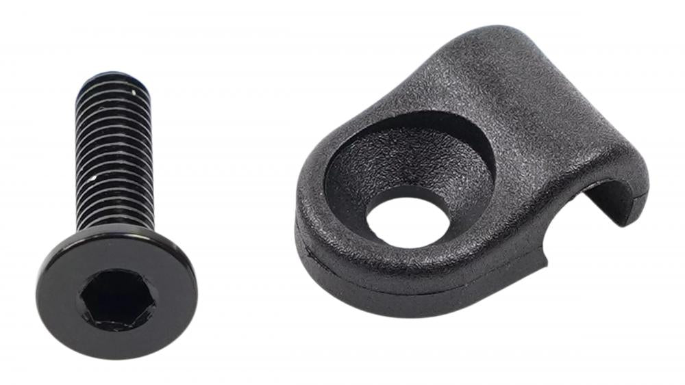 CABLE CBG CABLE CLIP - Adapter - 5MM PLASTIC CABLE GUIDE - SINGLE BOLT W/ BOLT (CB6-147) - Kabelclip