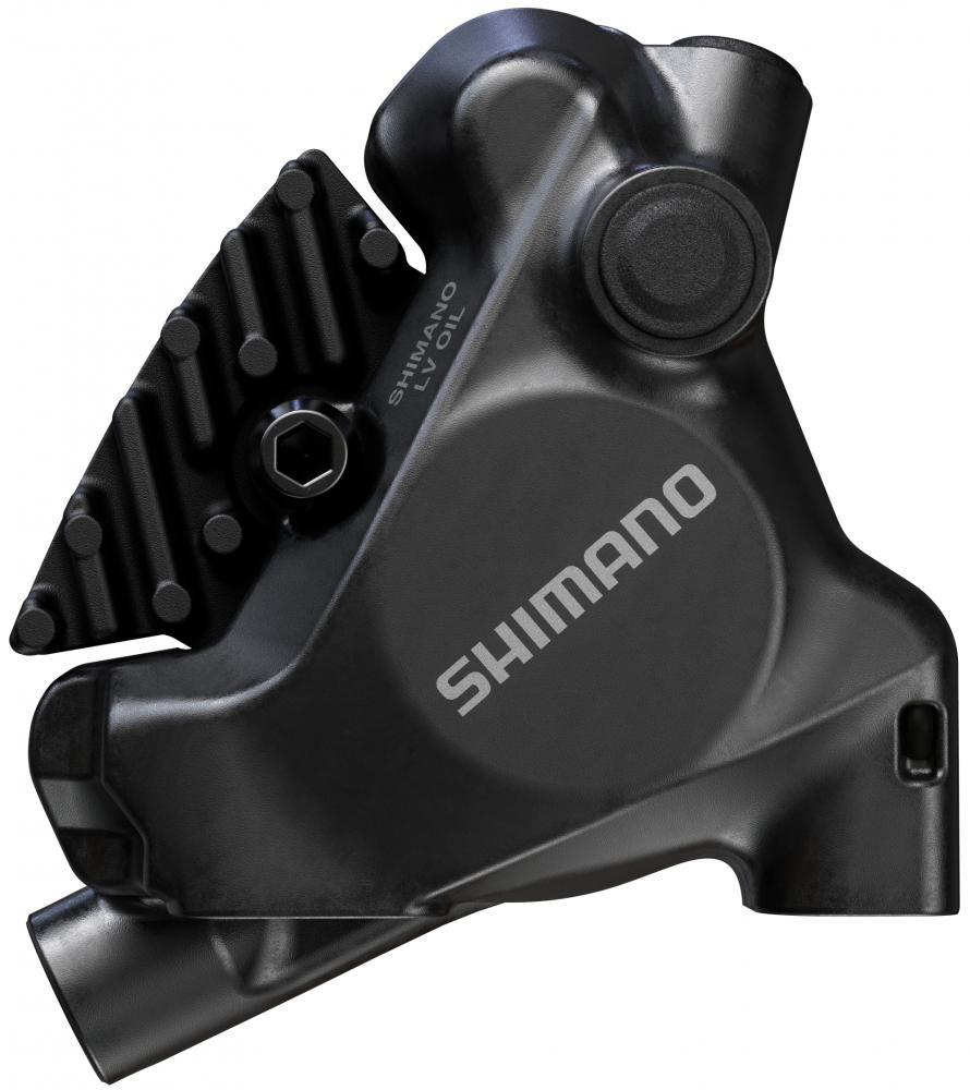 SHIMANO Bremssattel SHIMANO BR-MT805 FlatMount - hydraulischer Scheibenbrems-Sattel für Flat-Mount-Rahmen