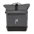 Haberland Rucksack-Doppeltasche Double Loader anthrazit - flexible Gepäckträger- und Rucksacklösung