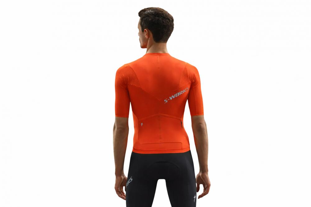 SPECIALIZED S-Works Race-Trikot Herren Fiery Red Größe S - Aerodynamisches Rennradtrikot mit Premium-Performance