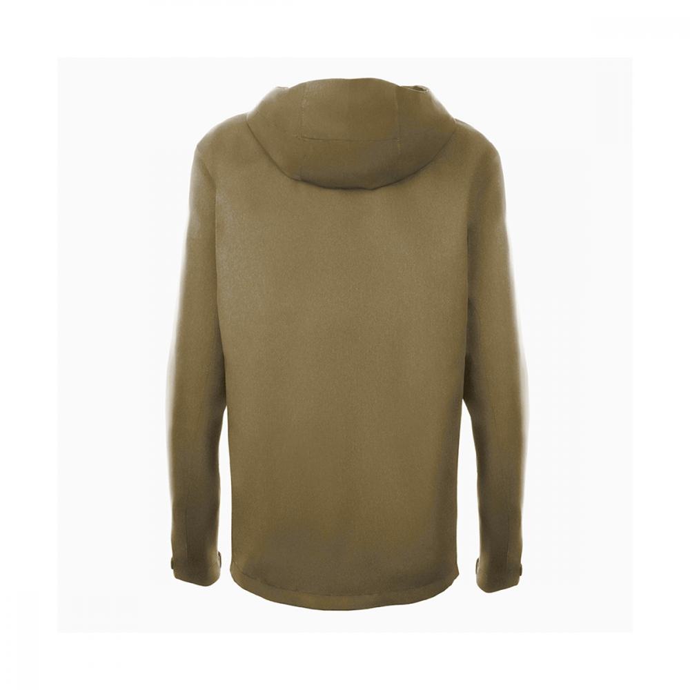 CHIBA Rainjacket Damen - wasserdicht, winddicht, atmungsaktiv, reflektierend, olive, XL