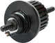 SHIMANO Dynamoeinheit 140 mm für Mutterntyp DH-3D32-NT - 140 mm, Schwarz