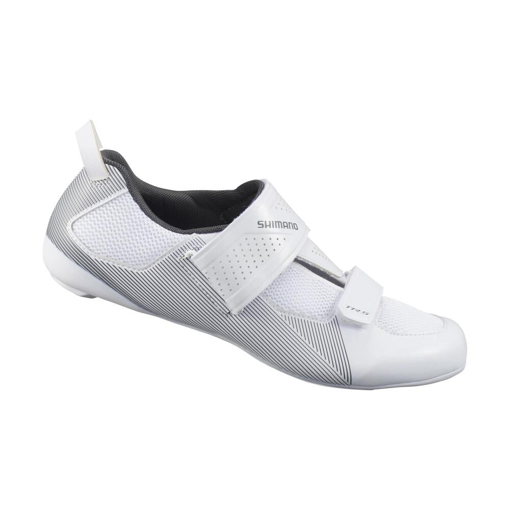 SHIMANO Fahrradschuhe TR501 Herren/Damen Road SPD-SL Größe 47, Weiß