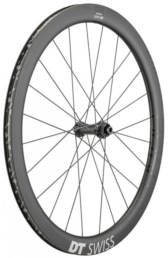 DT Swiss Laufrad HEC 1400 Spline 29" 47 mm schwarz - Aero-Carbon-Endurance für E-Rennräder