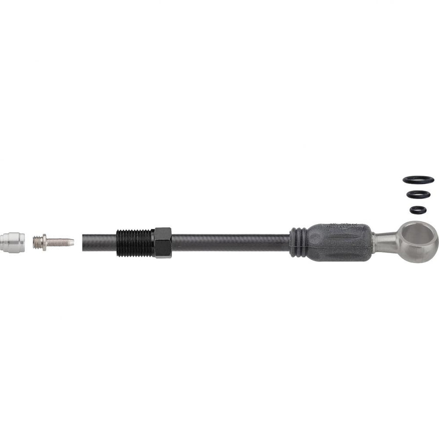 Jagwire Bremsleitungsset Sport Hydraulic für DOT 2000 mm Schwarz - starke Bremsperformance