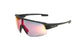 Cratoni Sonnenbrille C-Matic NXT photoch sw rubber, Glas klar, rot verspiegelt