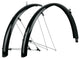 SKS BLUEMELS Basic 28 Schutzblechset 55mm - Alu-Kunststoff-Schutzbleche schwarz für 28 Zoll Fahrräder