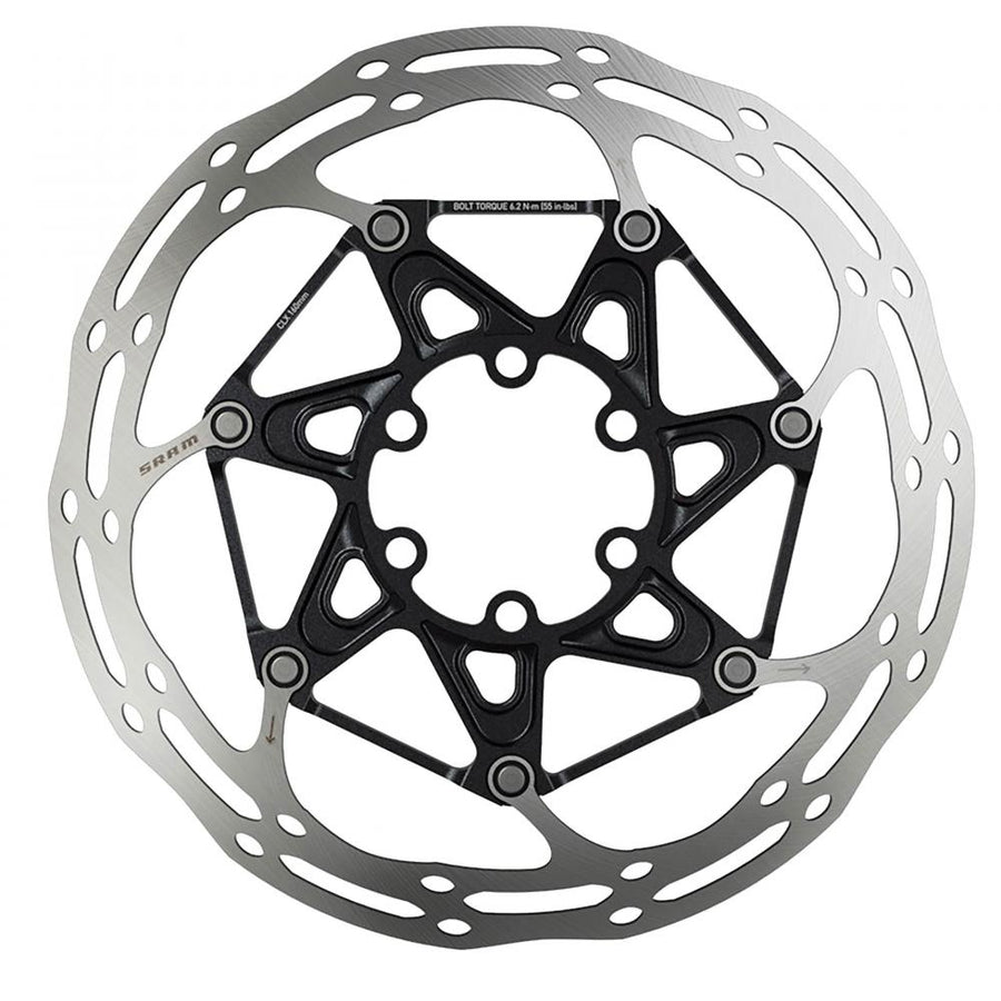 SRAM Bremsscheibe Centerline X Rounded, zweiteilig 6-Loch, Stahl Schrauben / 160 mm - 160 mm
