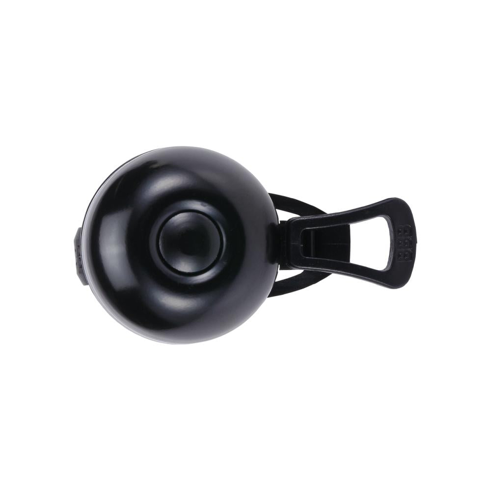 BBB Cycling BBB Klingel Easy Fit Deluxe Plus 25 Schwarz/Grau - leichte Fahrradklingel mit klarem Sound