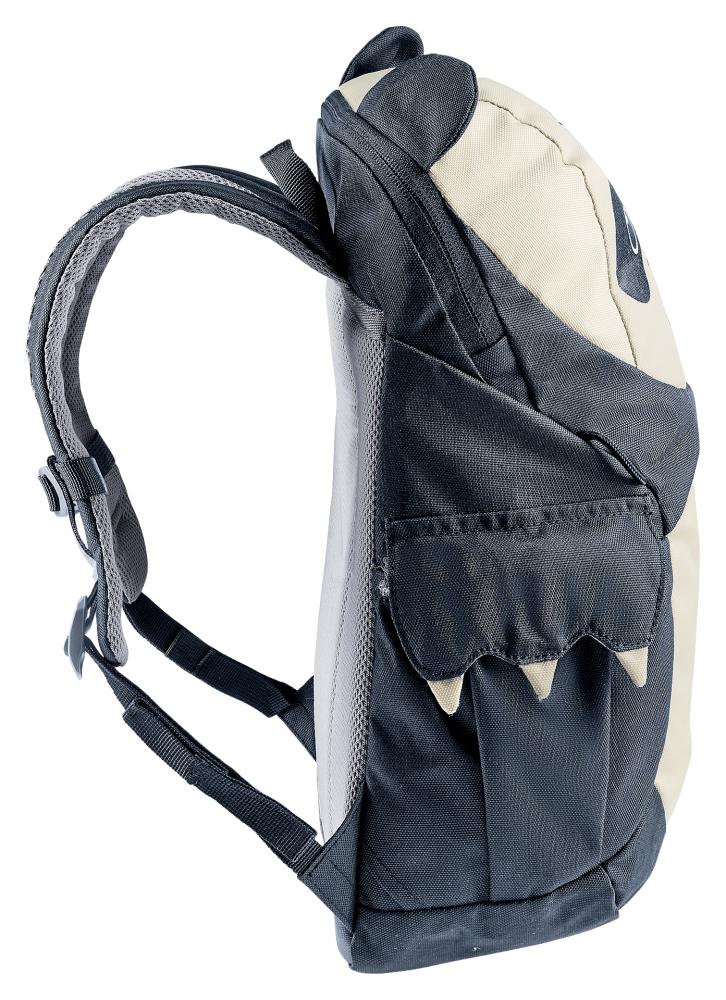 Deuter Kikki Kinderrucksack 8 Liter black-bone - leichter Kindergarten-Rucksack mit gepolsterten Schultergurten