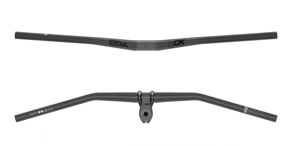 SQLab 31.8 mm Lenker 3OX Carbon 16° med Ø 31 - 8 mm 780 mm Rise 30 mm 16° schwarz