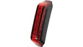 Trelock LED-Dynamo-Rücklicht LS 415 COB Line Signal schwarz für Fahrrad, hell leuchtende rote LEDs.