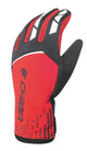 CHIBA 2nd Skin - wasserdichte Radhandschuhe, rot, Größe M