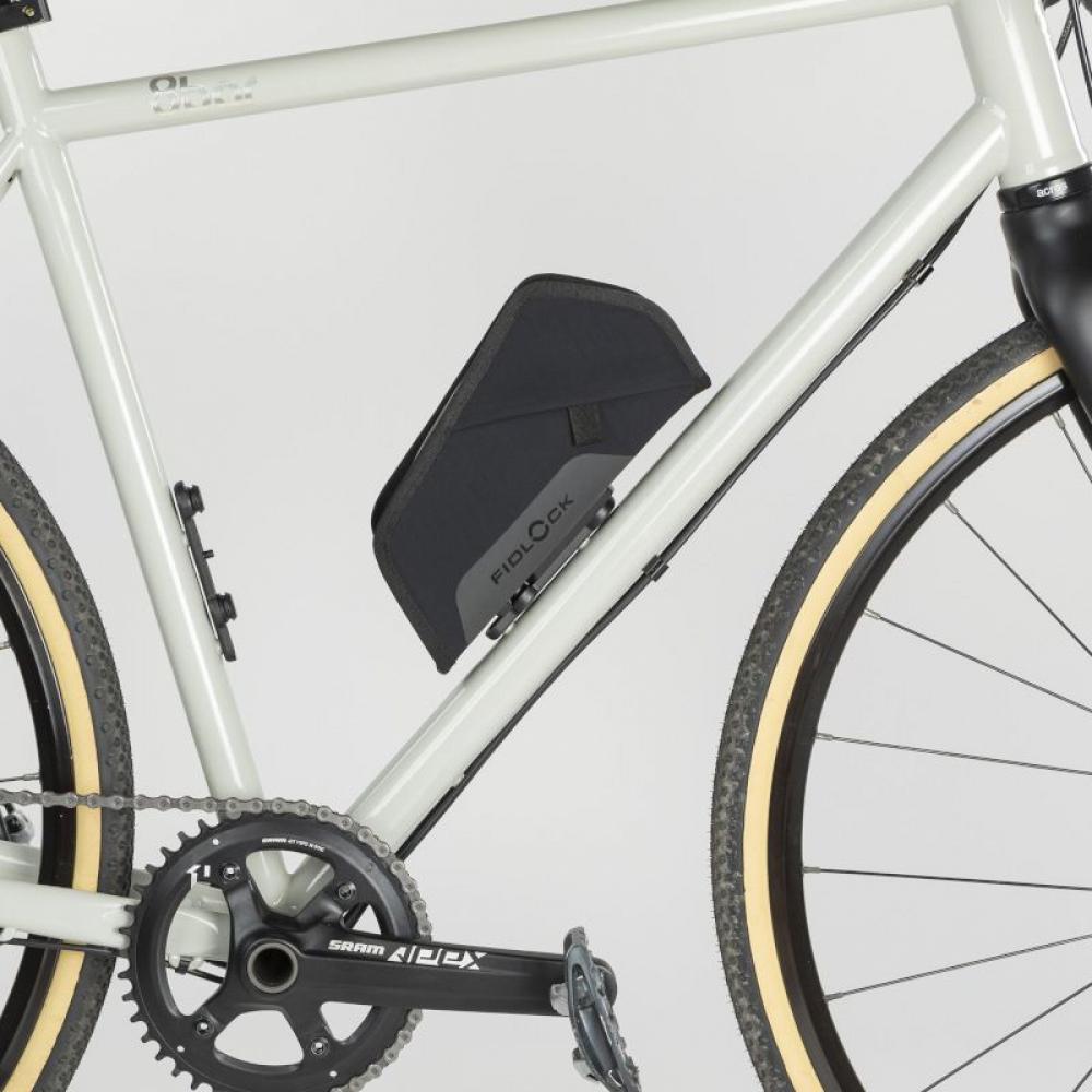 Fidlock Twist Essential Bag M Schwarz Tasche mit Magnet-Mechanischem Flaschenhaltersystem für Fahrradrahmen
