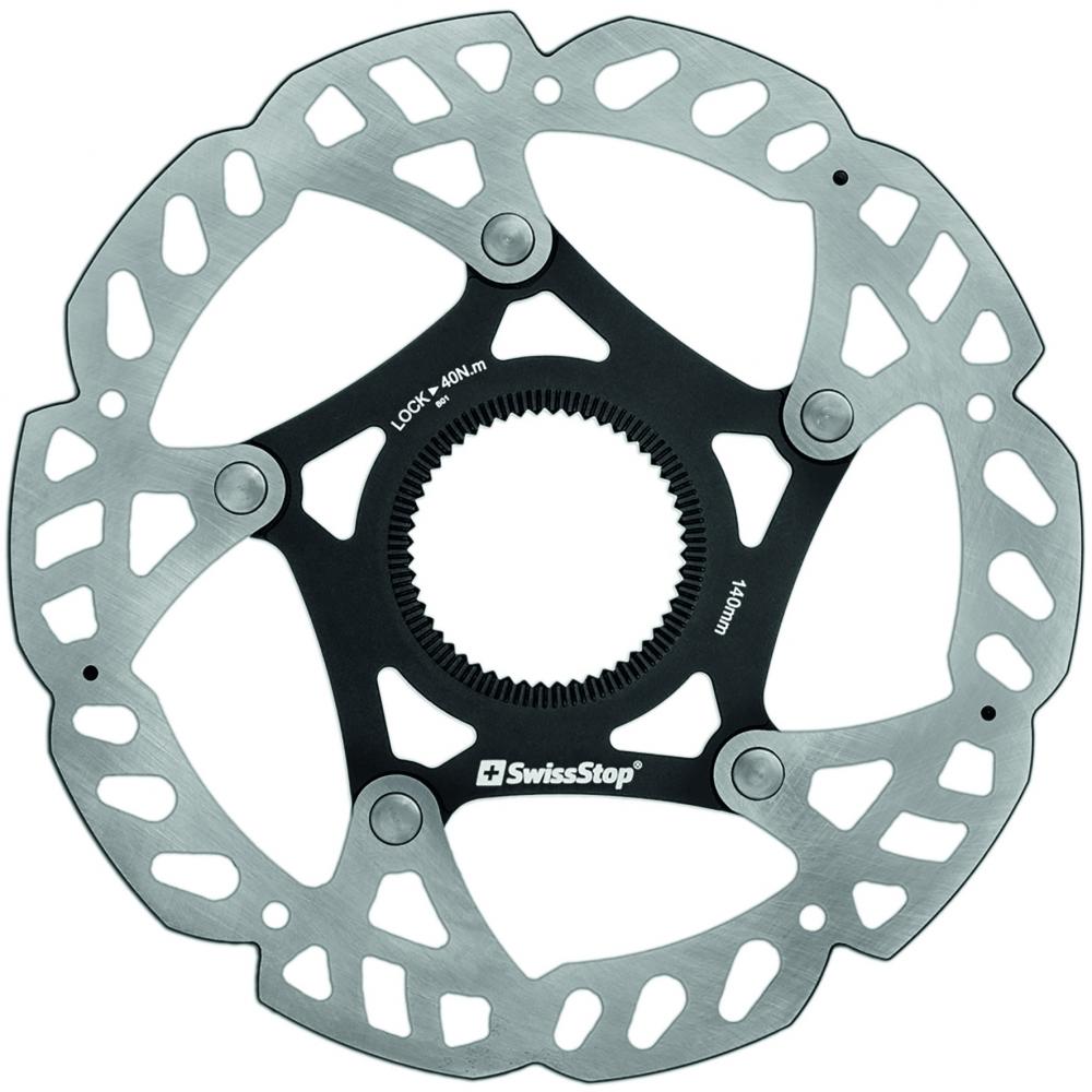 SwissStop Catalyst Pro Bremsscheibe 140 mm Centerlock - Optimierte Hitzeableitung