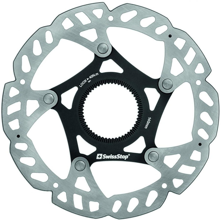SwissStop Catalyst Pro Bremsscheibe 140 mm Centerlock - Optimierte Hitzeableitung