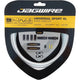 Jagwire Universal Sport XL Bremszugset Weiß - Extra lange Außenhülle für Falträder