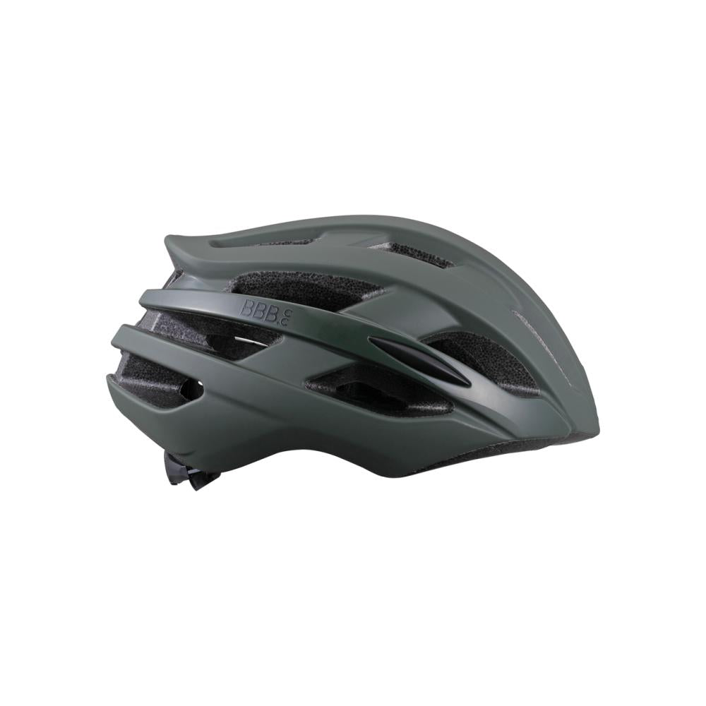 BBB Cycling BBB Helme Hawk L (58-62cm) matt olivgrün - leichter Allround-Rennradhelm