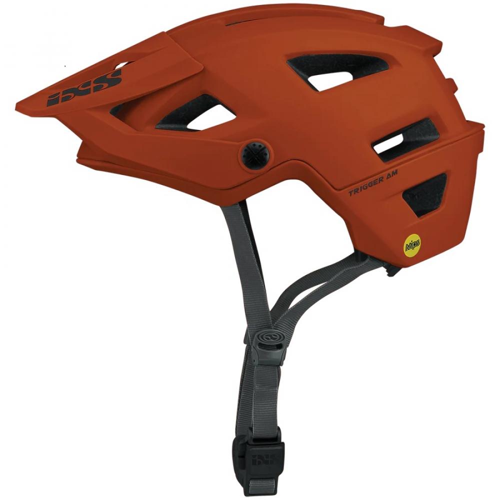 IXS Sports Division iXS Trigger AM MIPS helmet M Burnt Orange - All-Mountain Helm mit Top-Schutz