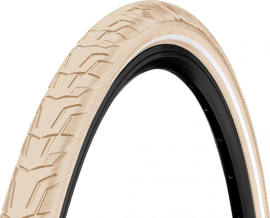 Reifen Continental Conti 47-622 RIDE City, E-25, Draht, Reflex creme