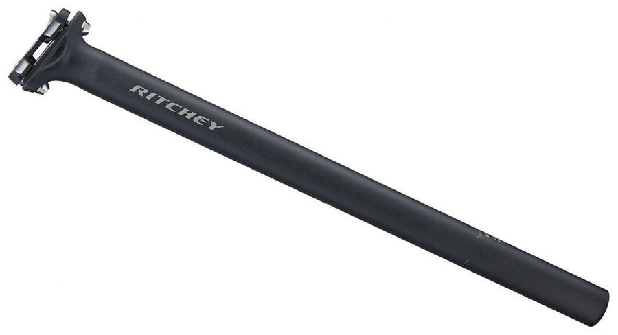 Ritchey Comp 2-Schrauben Sattelstütze schwarz 30.9x400mm mit 0mm Versatz