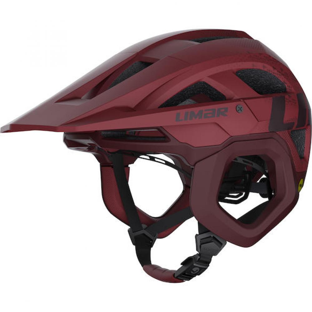 Limar Etna + Mips Matt Claret Violet M Violett - maximaler Trail-Schutz mit PROXEAR