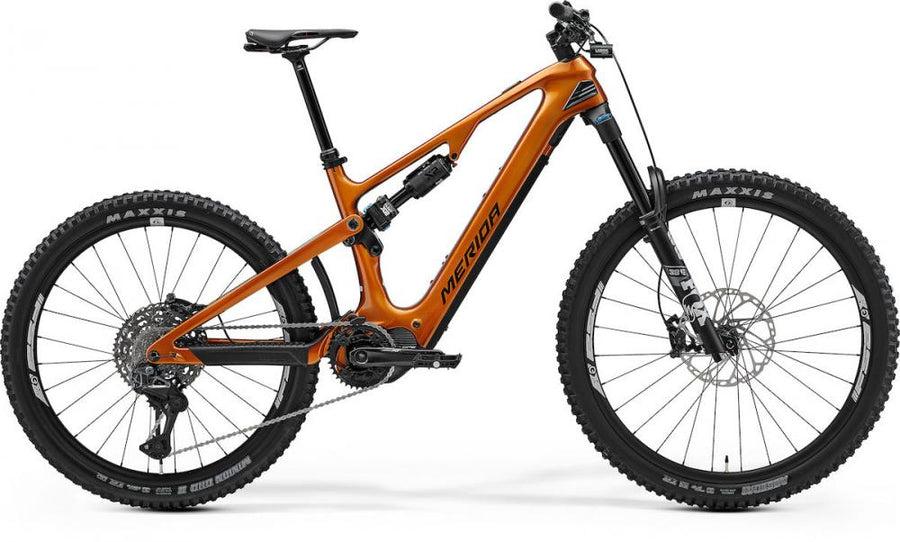 Merida eONE-SIXTY 8000 wild honey(black) S orange - leistungsstarkes E-MTB für Trail & Enduro